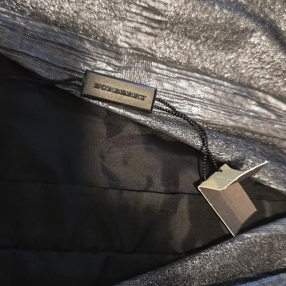 Burberry gunmetal fitted dress Sz 6 - Picture 15 of 16